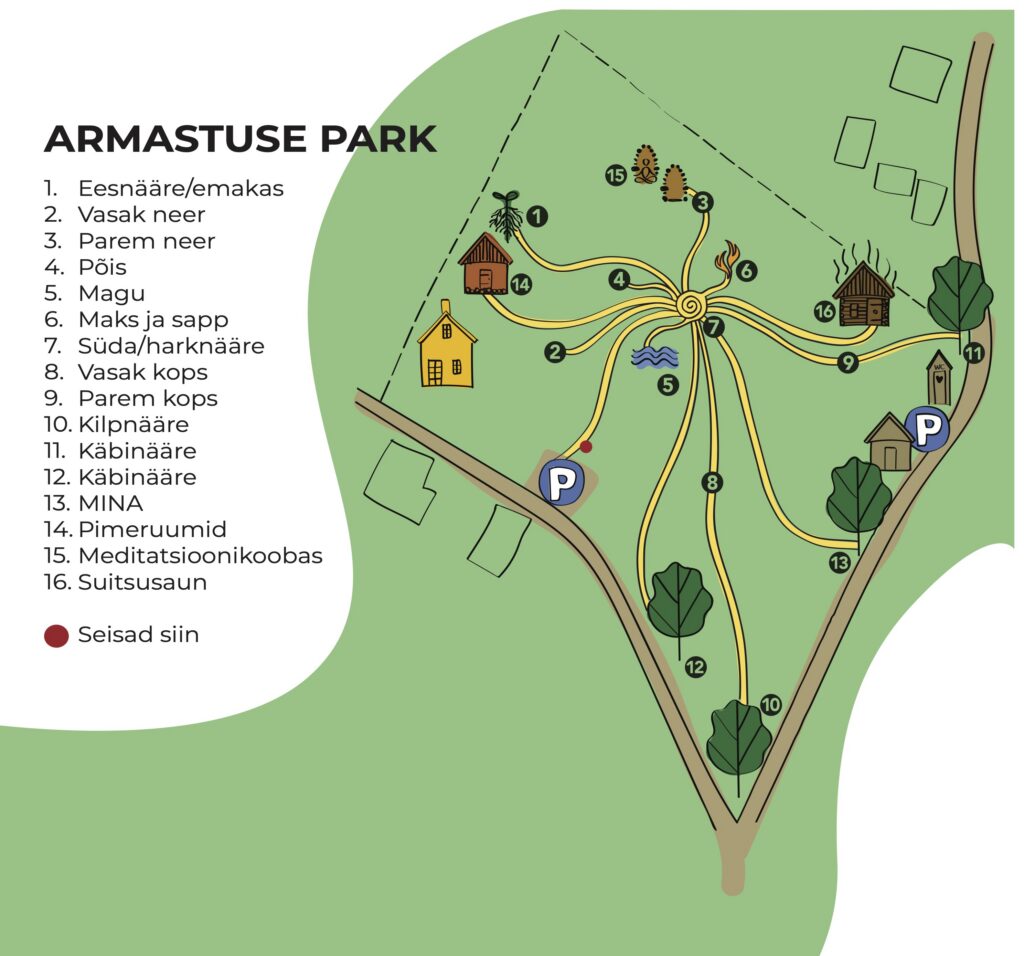 Armastuse pargi kaart